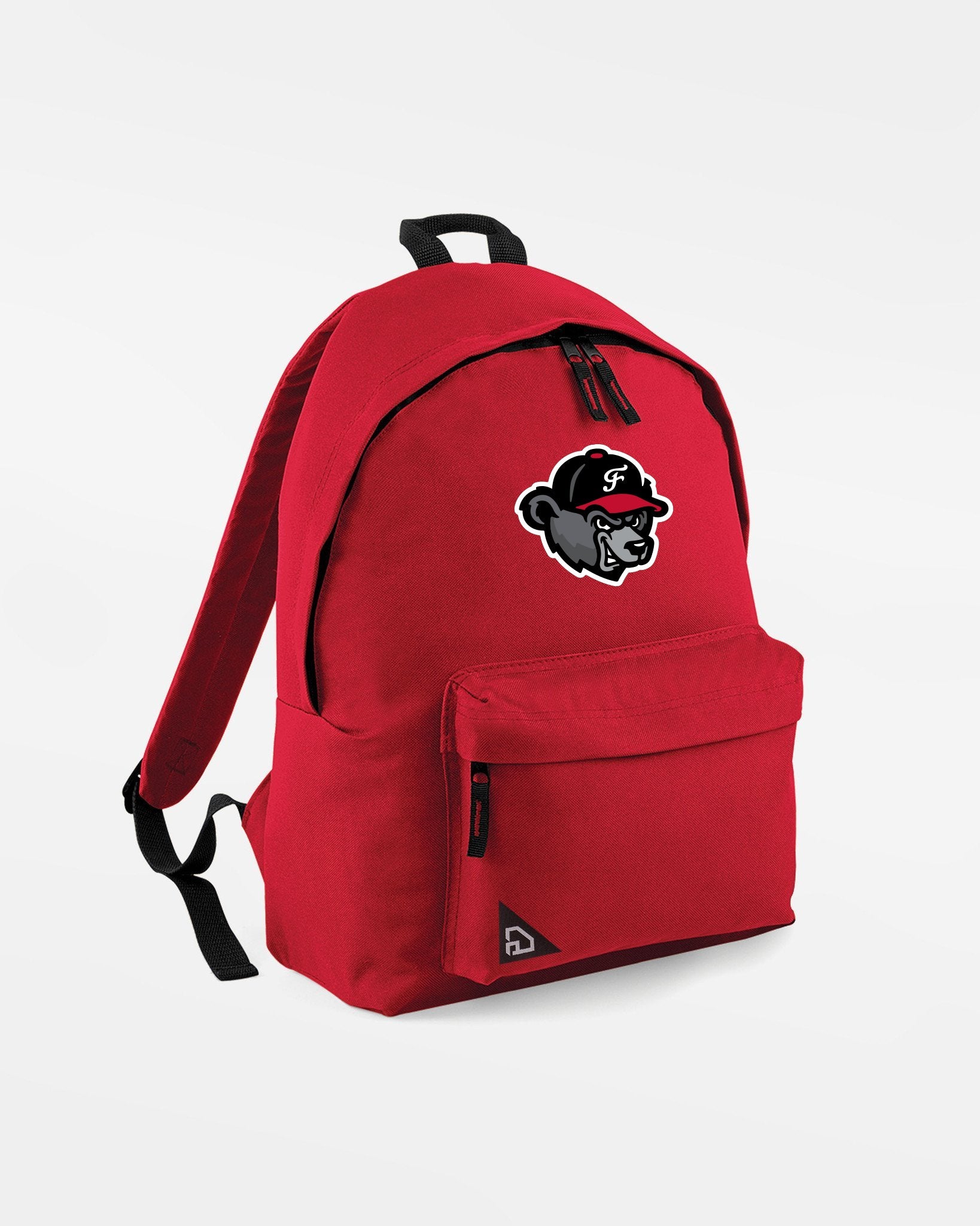 Diamond Pride Junior Basic Rucksack "Freising Grizzlies", Bear, rot-DIAMOND PRIDE