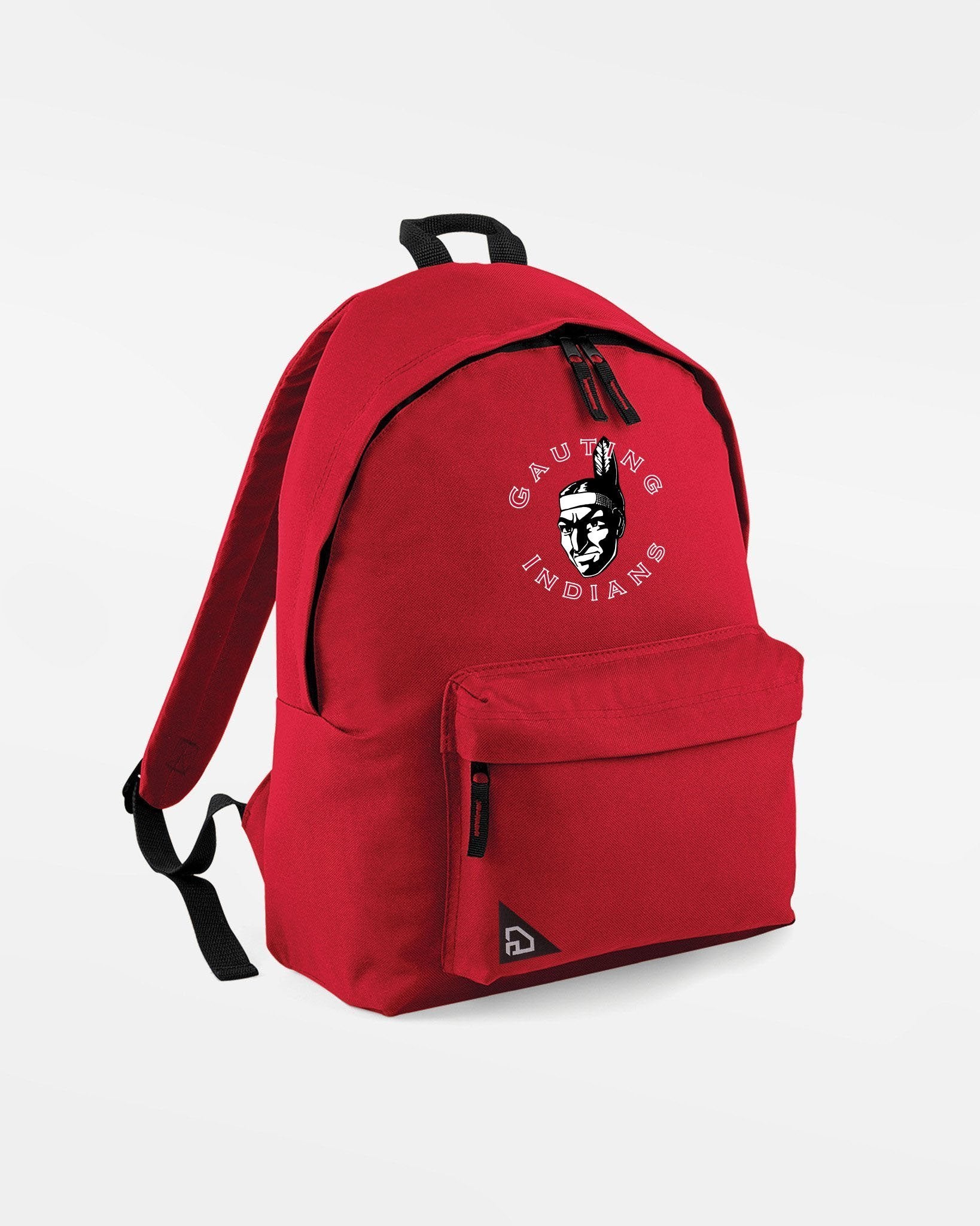 Diamond Pride Junior Basic Rucksack "Gauting Indians", Crest, rot-DIAMOND PRIDE
