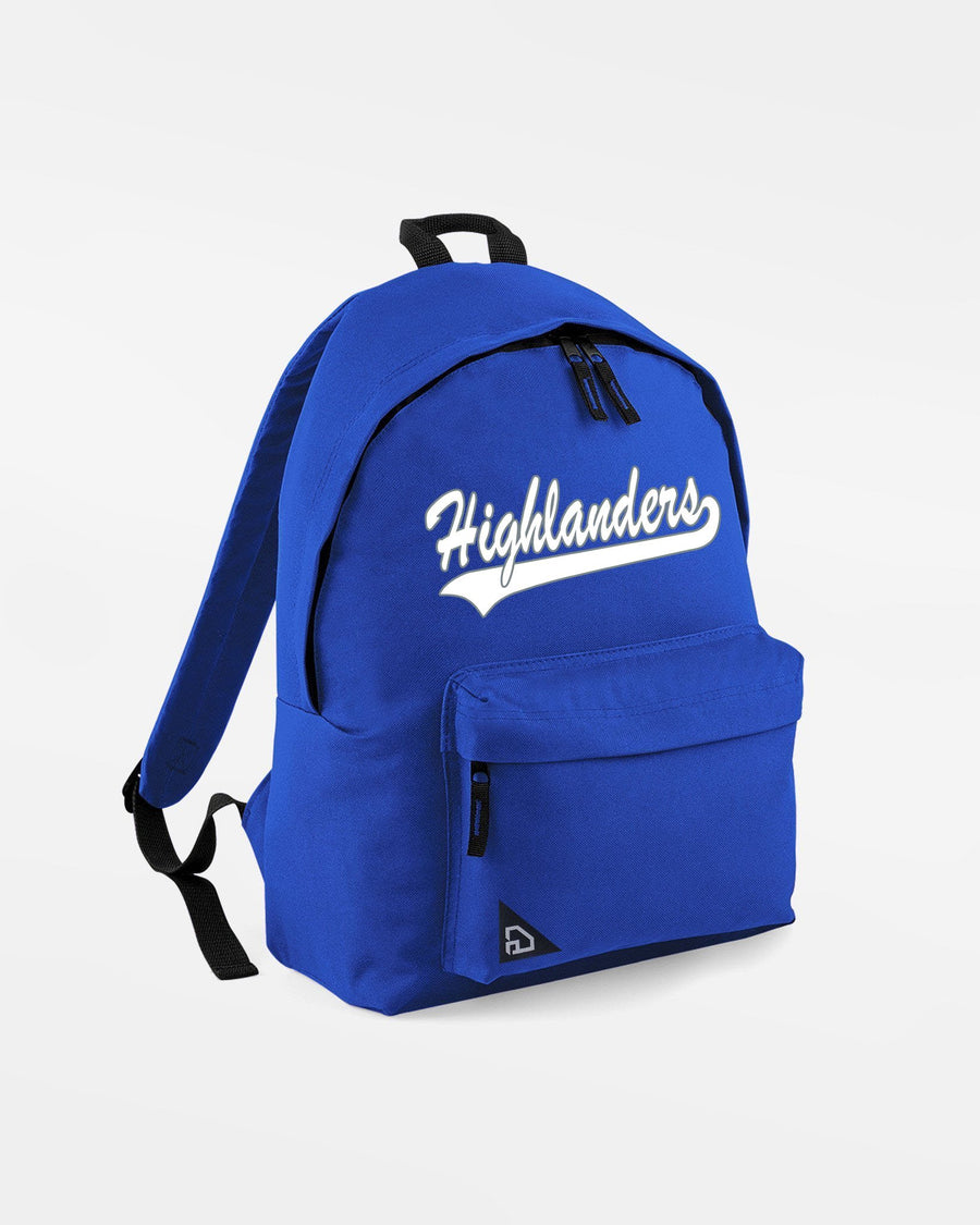 Diamond Pride Junior Basic Rucksack "Gramastetten Highlanders", royal blau-DIAMOND PRIDE