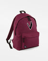 Diamond Pride Junior Basic Rucksack "Wesseling Vermins", maroon-rot-DIAMOND PRIDE