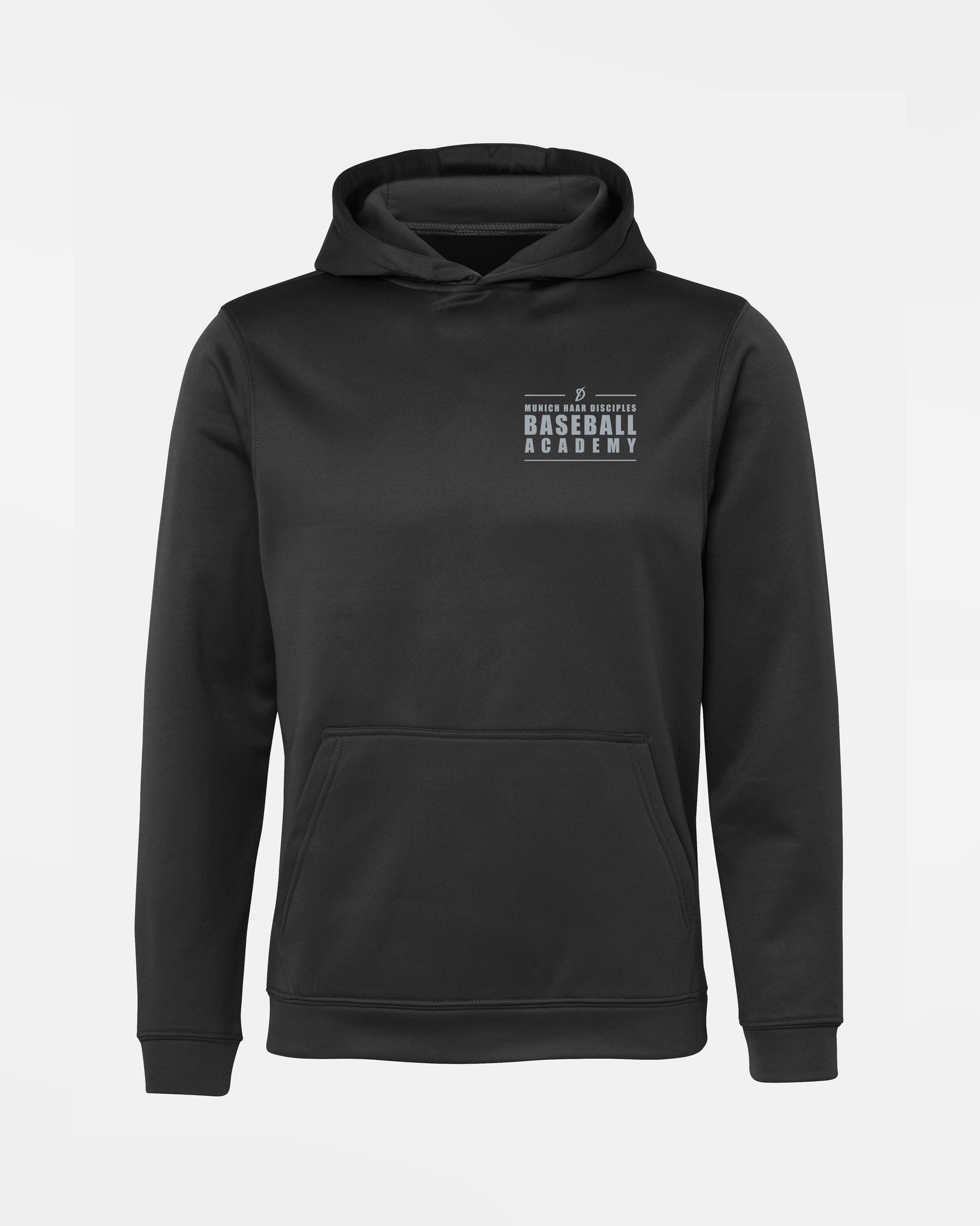 Diamond Pride Kids Basic Functional Hoodie "Munich-Haar Disciples", Academy, schwarz-DIAMOND PRIDE