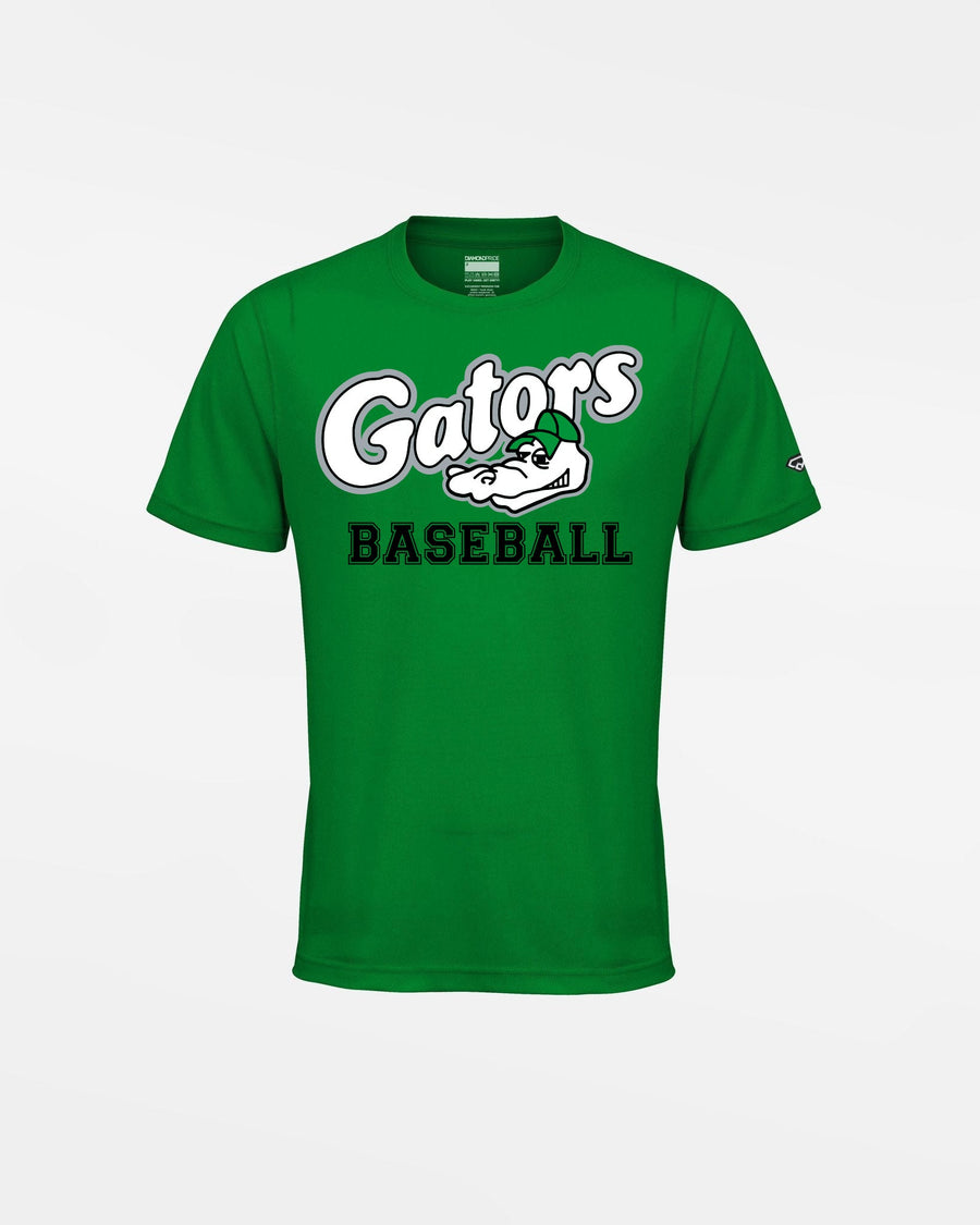 Diamond Pride Kids Basic Functional T-Shirt "Augsburg Gators", Baseball, kelly-grün-DIAMOND PRIDE