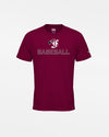 Diamond Pride Kids Basic Functional T-Shirt, "Berlin Flamingos“, Bird & Baseball, burgundy-DIAMOND PRIDE