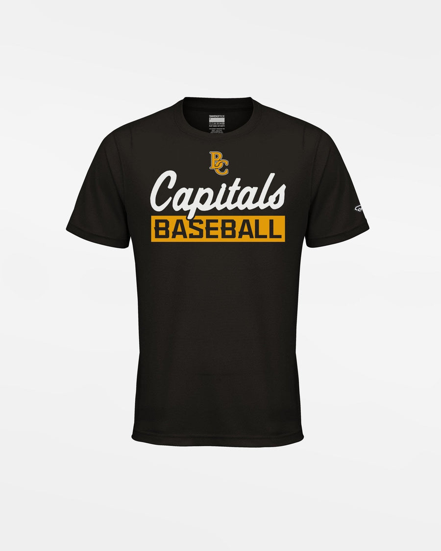 Diamond Pride Kids Basic Functional T-Shirt "Bonn Capitals", Baseball, schwarz-DIAMOND PRIDE