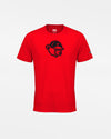 Diamond Pride Kids Basic Functional T-Shirt "Freising Grizzlies", Black Bear, rot-DIAMOND PRIDE