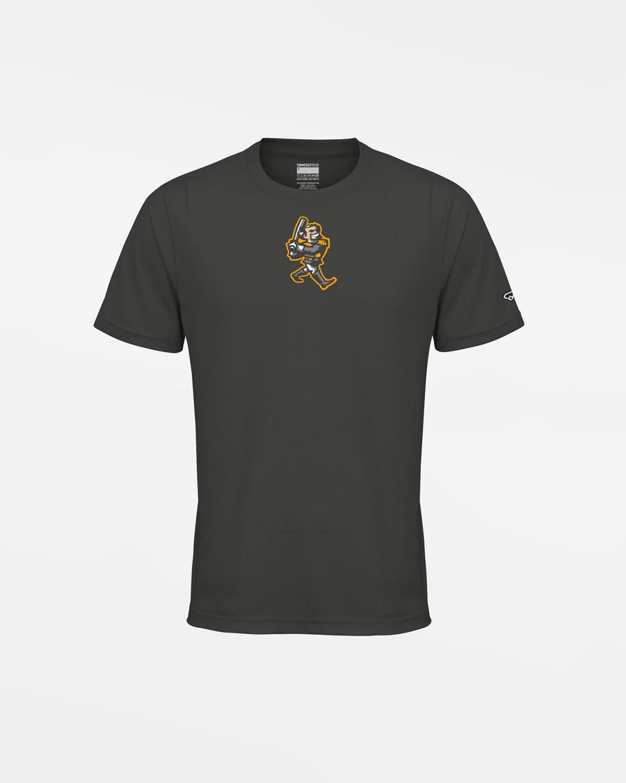 Diamond Pride Kids Basic Functional T-Shirt "Füssen Royal Bavarians", Swing, dunkelgrau-DIAMOND PRIDE