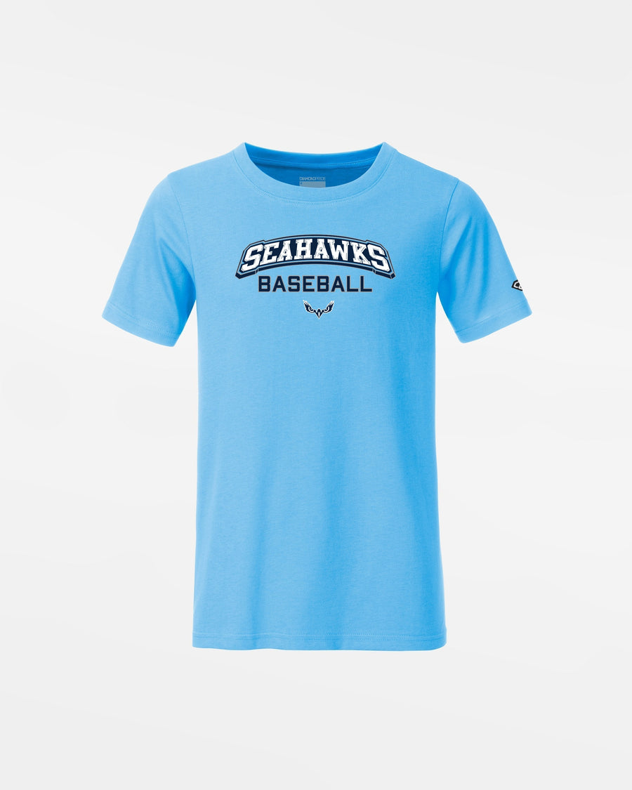 Diamond Pride Kids Premium Light T-Shirt "Kiel Seahawks", Baseball & Eyes, sky blau-DIAMOND PRIDE