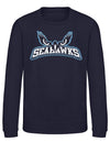 Diamond Pride Kids Premium Sweater "Kiel Seahawks", Eyes & Seahawks, navy blau-DIAMOND PRIDE