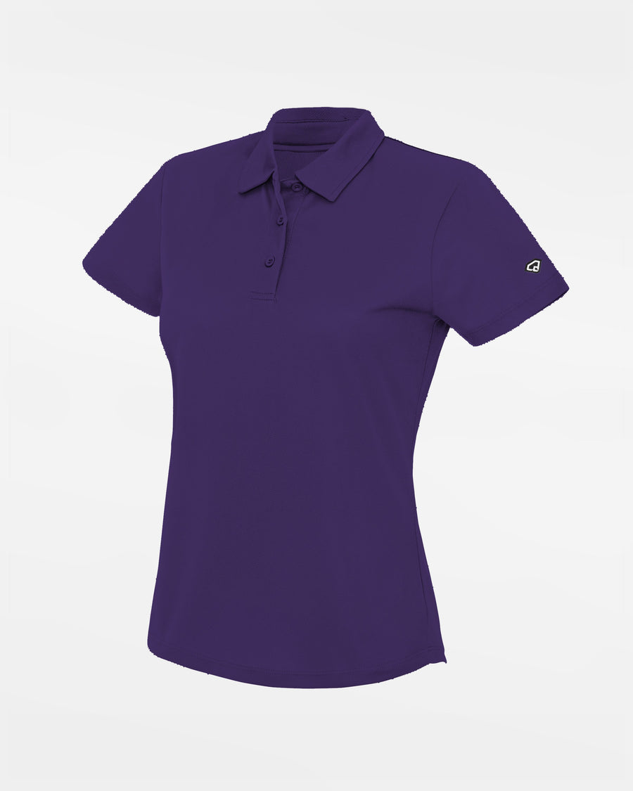 Diamond Pride Ladies Basic Functional Polo-Shirt, purple-DIAMOND PRIDE