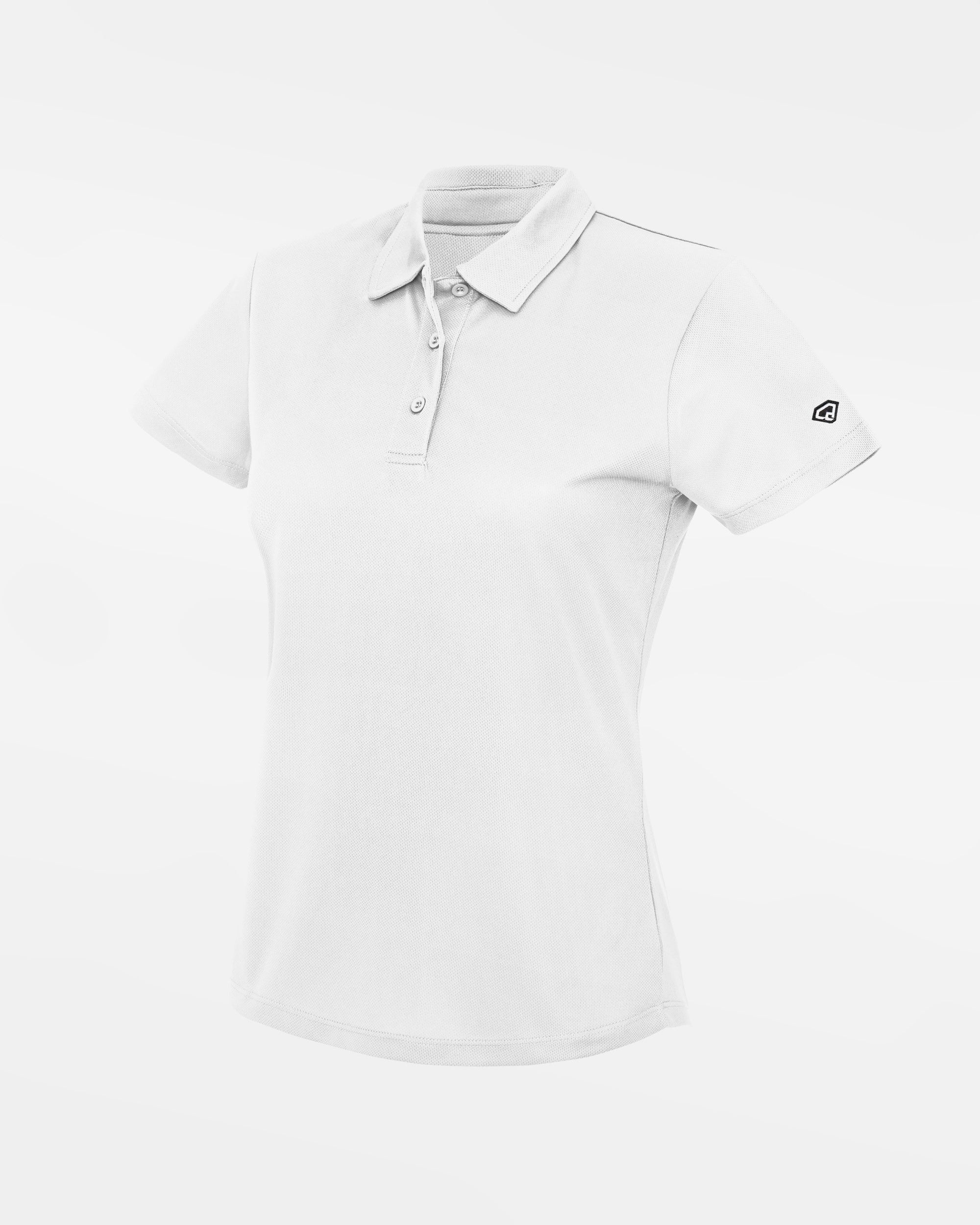 Diamond Pride Ladies Basic Functional Polo-Shirt, weiss-DIAMOND PRIDE