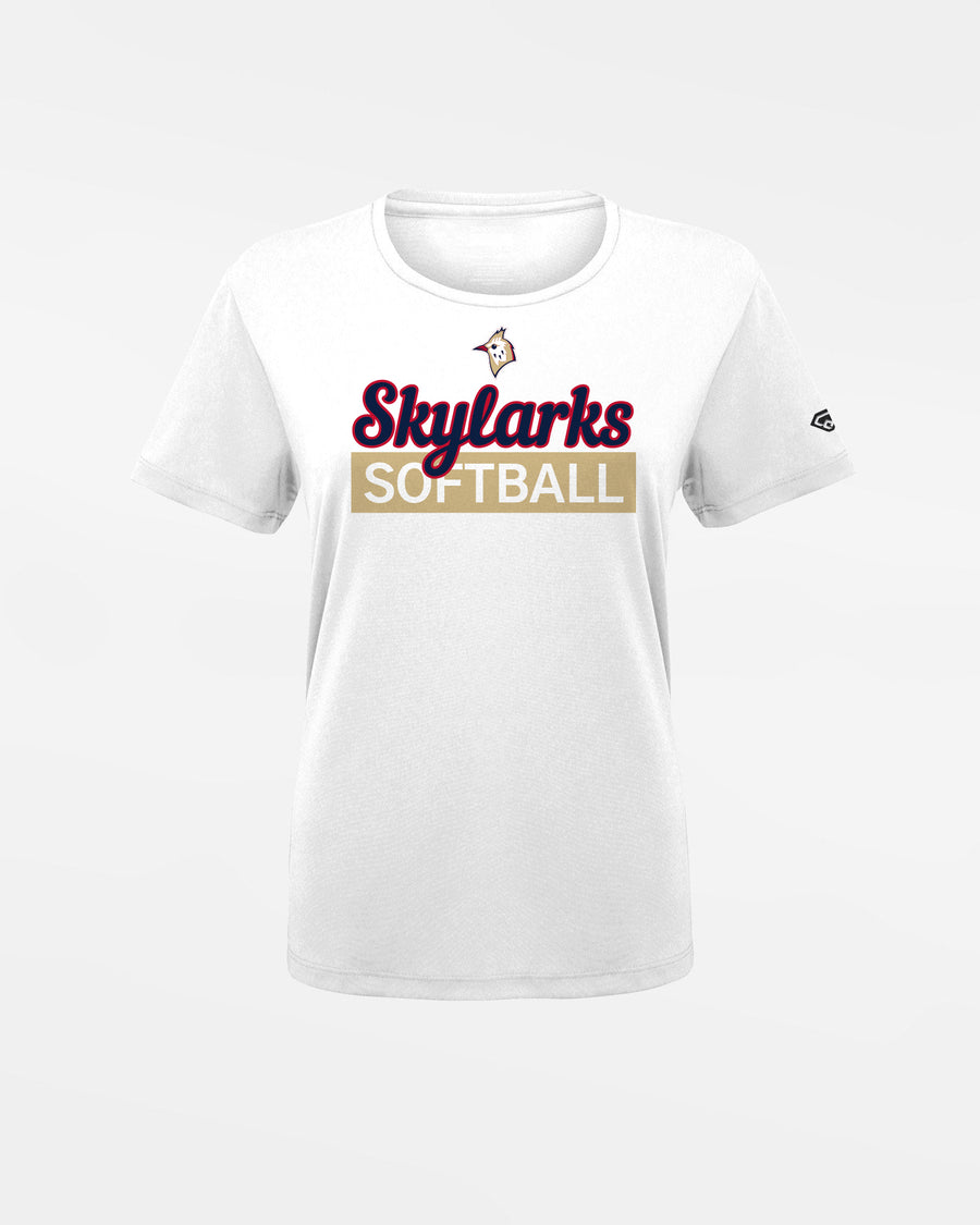 Diamond Pride Ladies Basic Functional T-Shirt "Berlin Skylarks", Softball, weiss-DIAMOND PRIDE