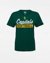 Diamond Pride Ladies Basic Functional T-Shirt "Bonn Capitals", Softball, dunkelgrün-DIAMOND PRIDE
