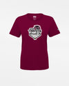 Diamond Pride Ladies Basic Functional T-Shirt, "Easterball 2023", maroon-rot - SONDERPREIS-DIAMOND PRIDE