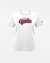 Diamond Pride Ladies Basic Functional T-Shirt "Freising Grizzlies", City Red, weiss-DIAMOND PRIDE