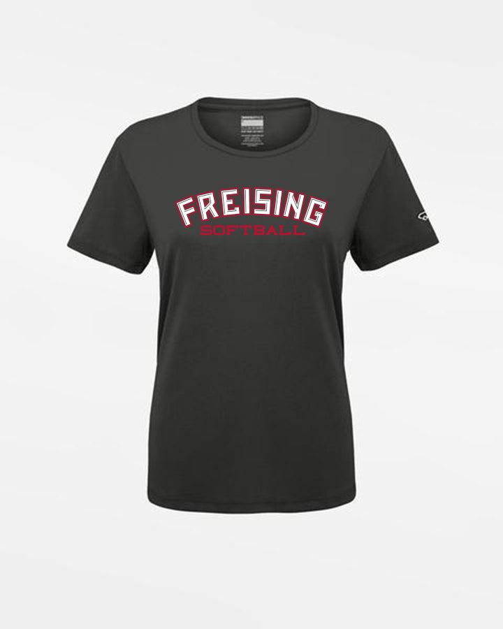 Diamond Pride Ladies Basic Functional T-Shirt "Freising Grizzlies", Freising Softball, dunkelgrau-DIAMOND PRIDE