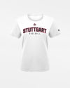 Diamond Pride Ladies Basic Functional T-Shirt "Stuttgart Reds", City Baseball, weiss-DIAMOND PRIDE
