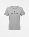 Diamond Pride Ladies Basic Functional T-Shirt "Wesseling Vermins", V & Softball, grau-DIAMOND PRIDE