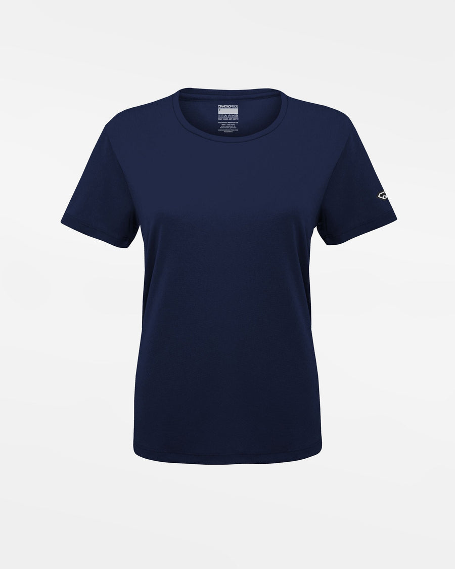 Diamond Pride Ladies Basic Functional T-Shirt, navy blau-DIAMOND PRIDE