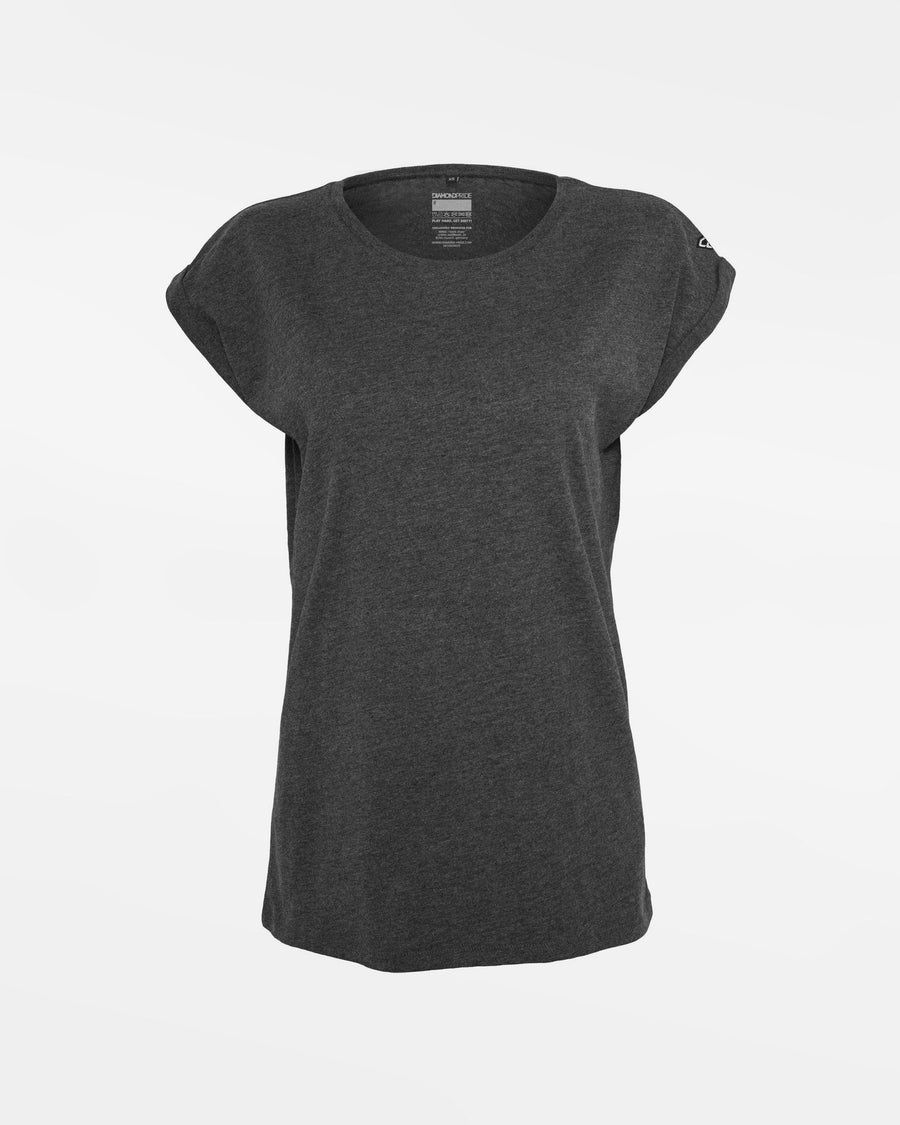 Diamond Pride Ladies Flowy T-Shirt, heather dunkelgrau-DIAMOND PRIDE