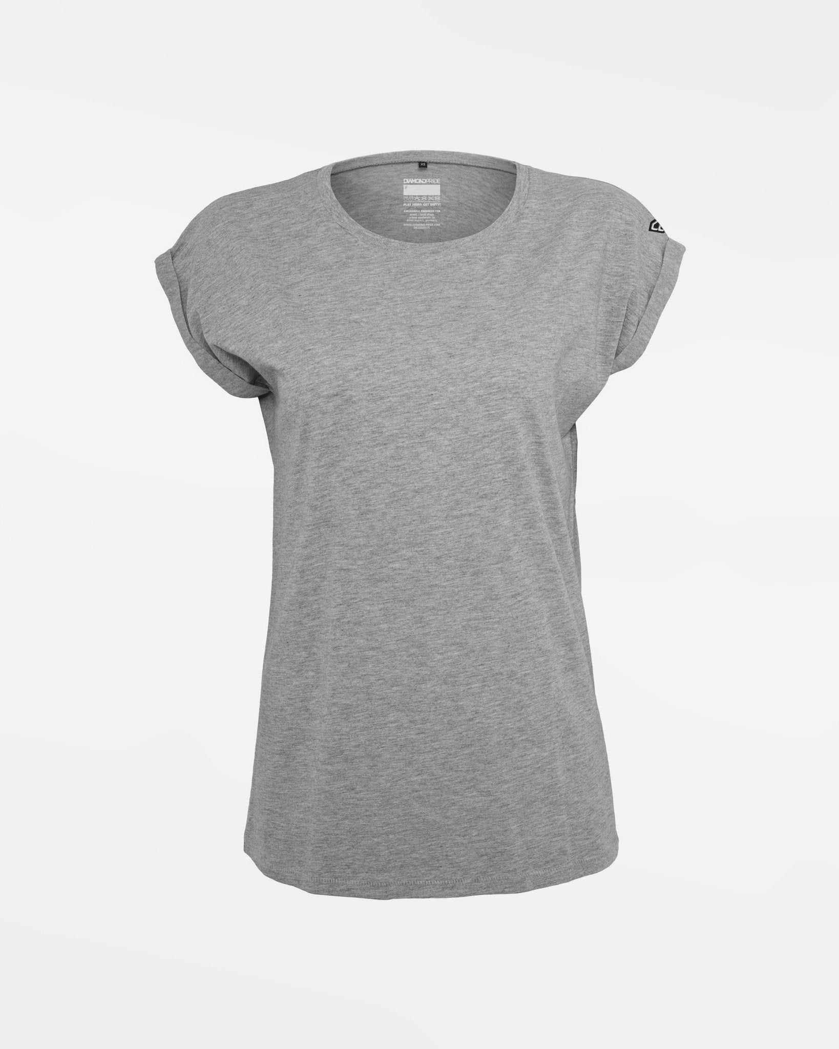 Diamond Pride Ladies Flowy T-Shirt, heather grau-DIAMOND PRIDE