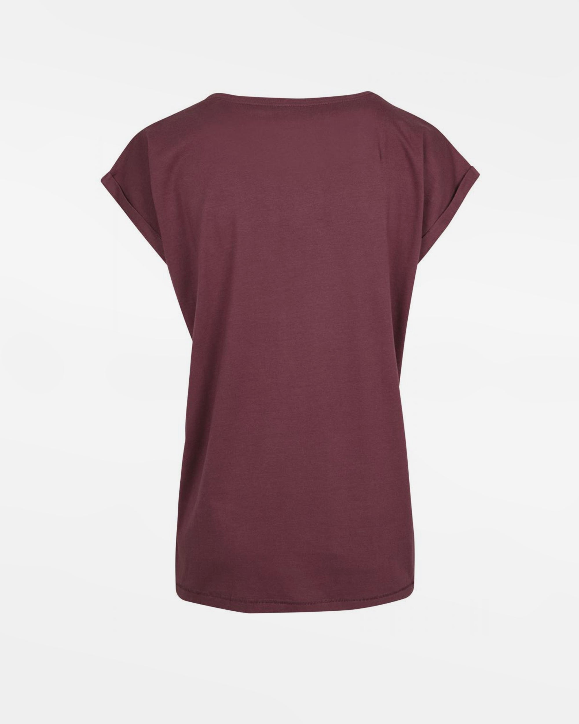 Diamond Pride Ladies Flowy T-Shirt, maroon rot-DIAMOND PRIDE