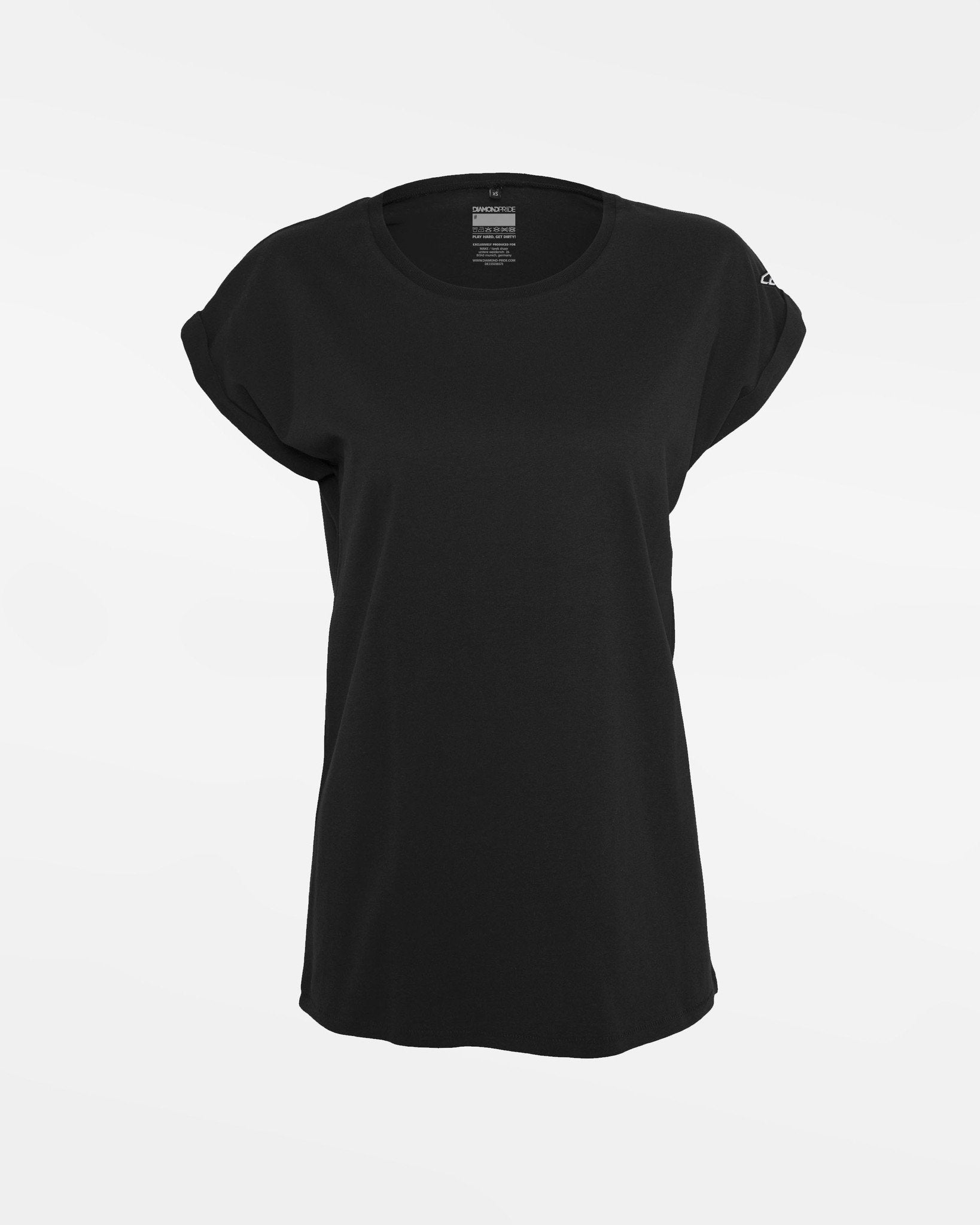 Diamond Pride Ladies Flowy T-Shirt, schwarz-DIAMOND PRIDE