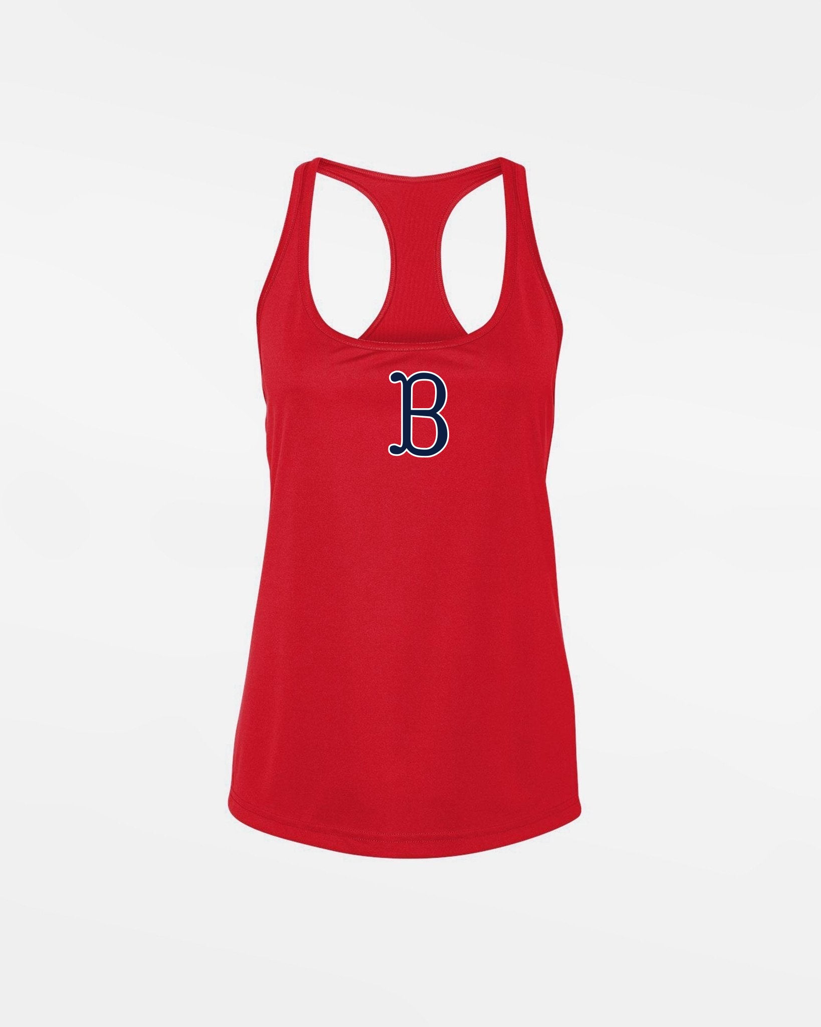 Diamond Pride Ladies Light-Performance Racerback Tank "Berlin Skylarks", B, rot-DIAMOND PRIDE