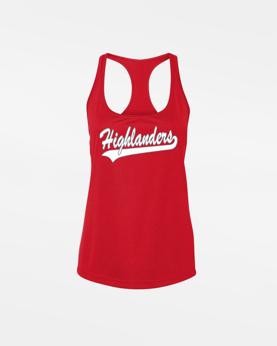 Diamond Pride Ladies Light-Performance Racerback Tank "Gramastetten Highlanders", rot-DIAMOND PRIDE