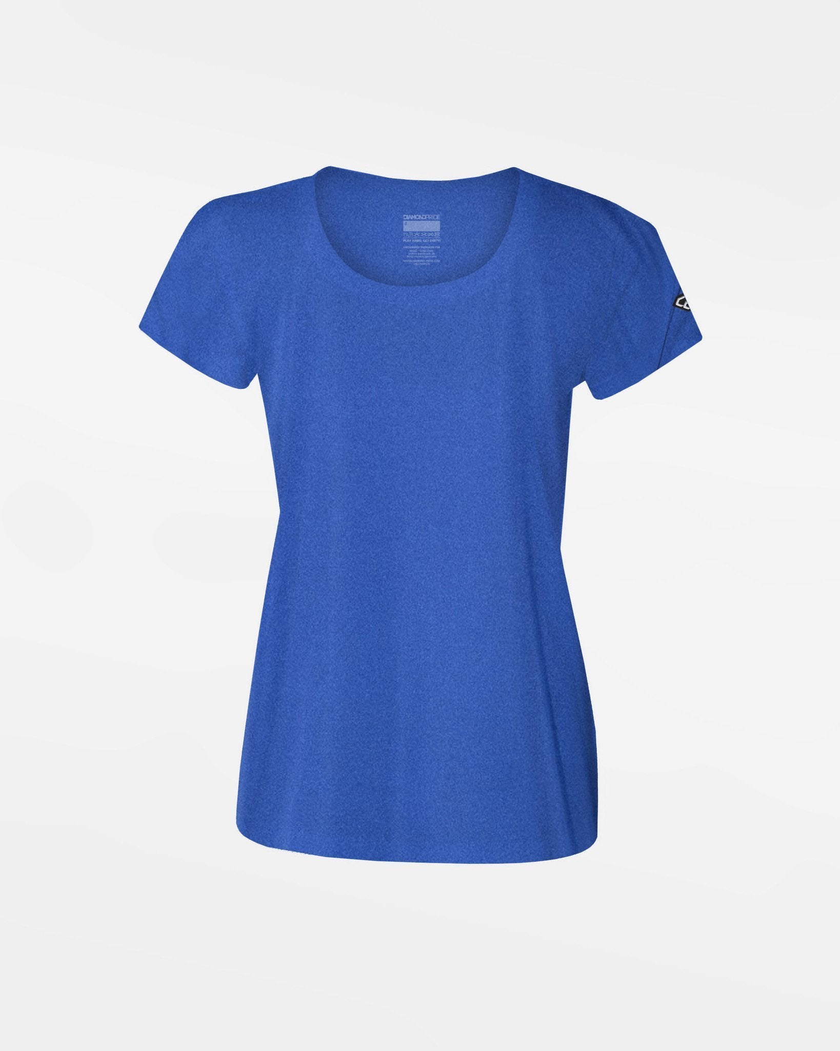 Diamond Pride Ladies Light-Performance T-Shirt, heather royal blau-DIAMOND PRIDE