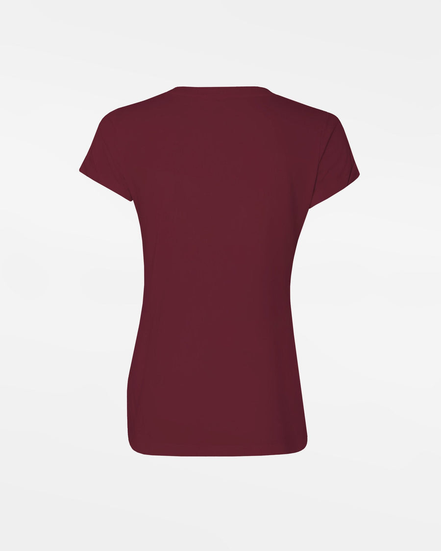 Diamond Pride Ladies Light-Performance T-Shirt, weinrot-DIAMOND PRIDE