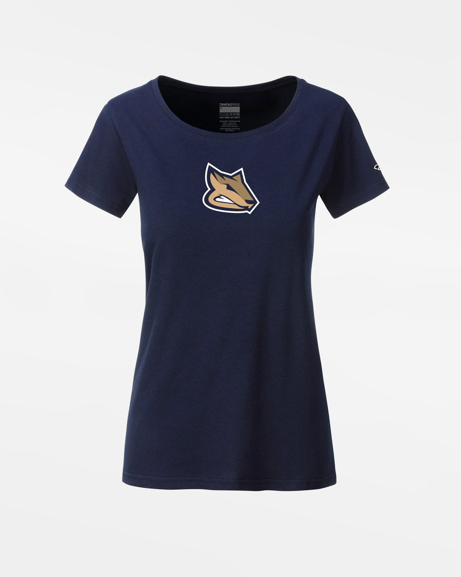 Diamond Pride Ladies Premium Light T-Shirt "Hagen Chipmunks", navy blau-DIAMOND PRIDE