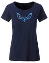 Diamond Pride Ladies Premium Light T-Shirt, "Kiel Seahawks", Eyes, navy blau-DIAMOND PRIDE
