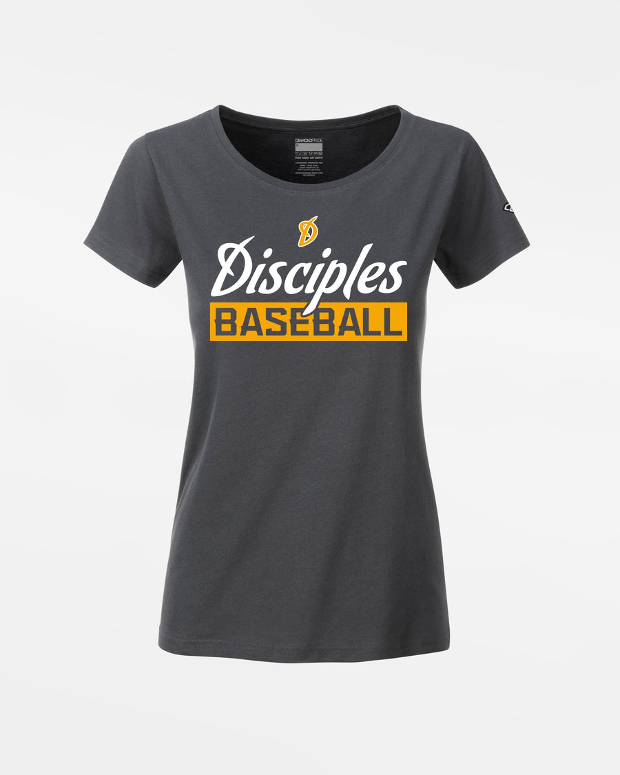 Diamond Pride Ladies Premium Light T-Shirt "Munich-Haar Disciples", dunkelgrau-DIAMOND PRIDE