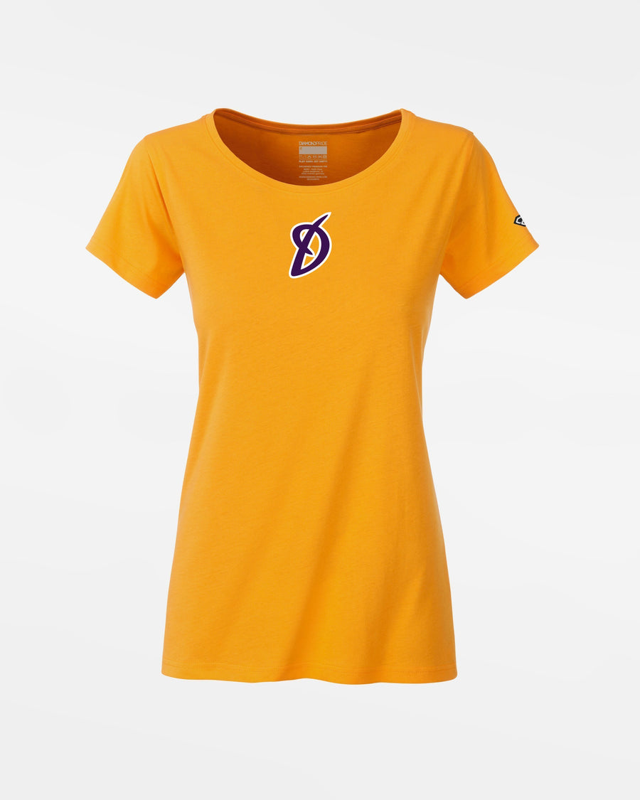 Diamond Pride Ladies Premium Light T-Shirt "Munich-Haar Disciples", gelb-DIAMOND PRIDE