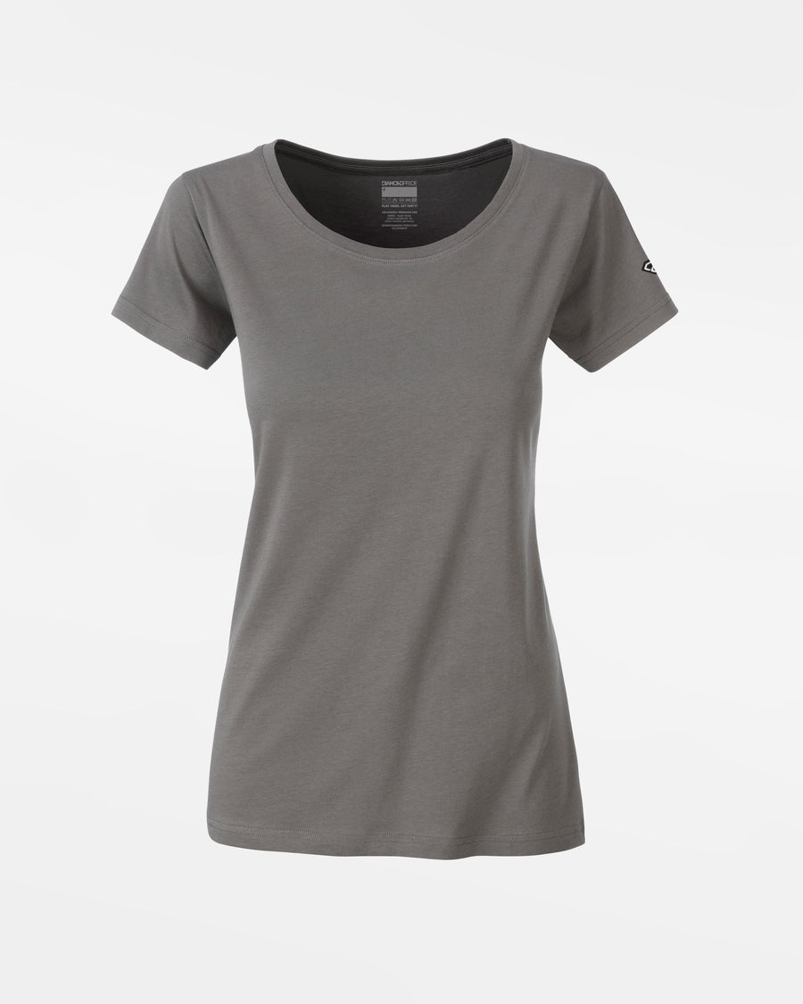 Diamond Pride Ladies Premium Light T-Shirt, grau-DIAMOND PRIDE