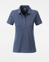 Diamond Pride Ladies Premium Polo-Shirt, heather navy blau-DIAMOND PRIDE