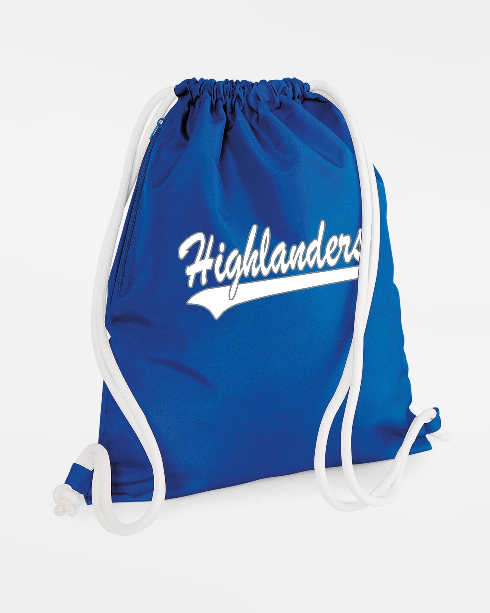 Diamond Pride Performance GymBag "Gramastetten Highlanders", royal blau - weiss-DIAMOND PRIDE