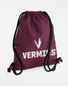 Diamond Pride Performance GymBag "Wesseling Vermins", maroon-rot - schwarz-DIAMOND PRIDE