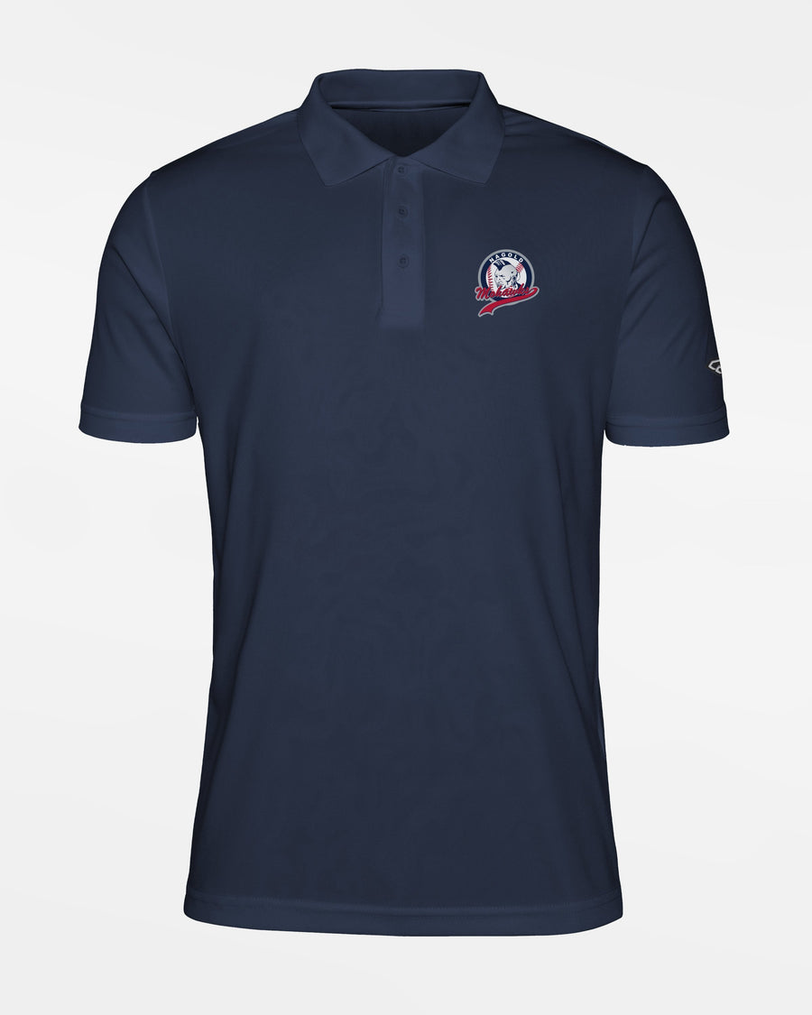 Diamond Pride Premium Functional Polo-Shirt "Nagold Mohawks", Crest, navy blau-DIAMOND PRIDE