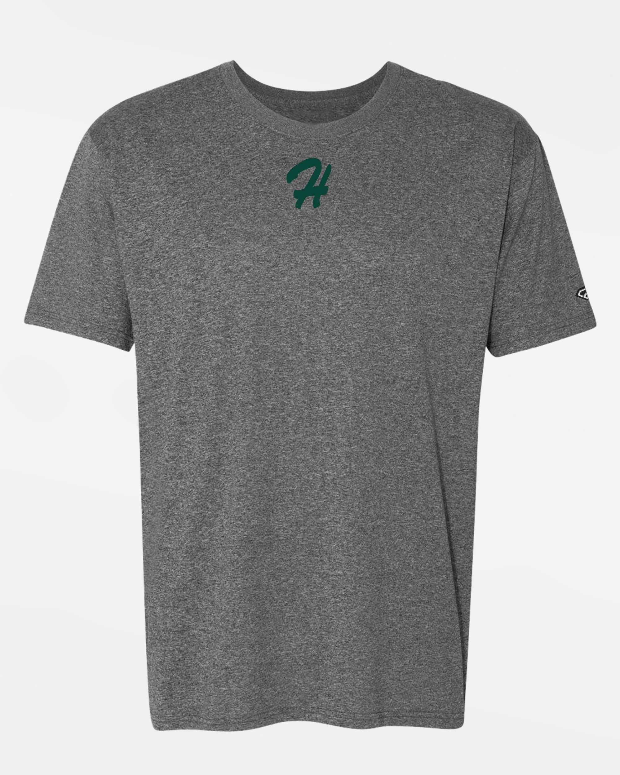 Diamond Pride Premium Functional T-Shirt 2.0 "Herrenberg Wanderers", H, heather dunkelgrau-DIAMOND PRIDE