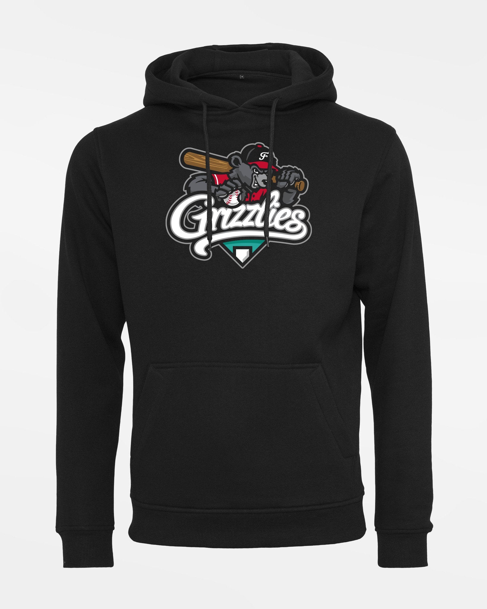 Diamond Pride Premium Hoodie "Freising Grizzlies", Primary Logo, schwarz-DIAMOND PRIDE