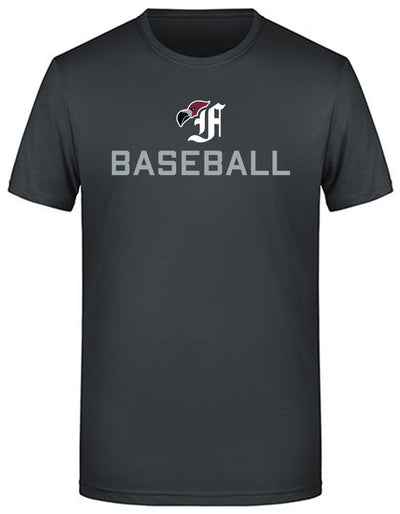 Diamond Pride Premium Light T-Shirt "Berlin Flamingos", Bird & Baseball, schwarz-DIAMOND PRIDE