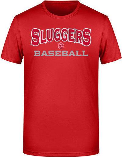 Diamond Pride Premium Light T-Shirt, "Berlin Sluggers", Baseball, rot-DIAMOND PRIDE