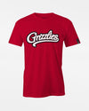 Diamond Pride Premium Light T-Shirt "Freising Grizzlies", Script, rot-DIAMOND PRIDE