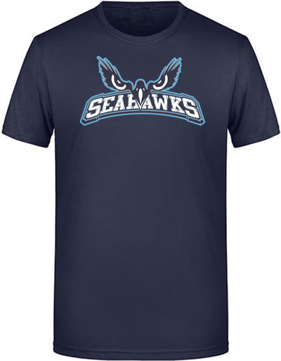 Diamond Pride Premium Light T-Shirt, "Kiel Seahawks" Eyes & Seahawks, navy blau-DIAMOND PRIDE