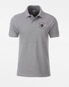Diamond Pride Premium Polo-Shirt, "Berlin Flamingos“, Crest S Baseball, heather grau-DIAMOND PRIDE