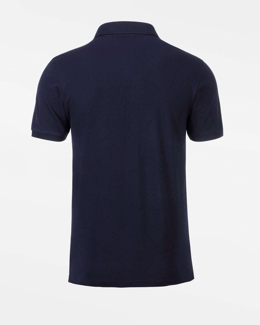 Diamond Pride Premium Polo-Shirt "Gauting Indians", Crest, navy blau-DIAMOND PRIDE