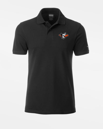 Diamond Pride Premium Polo-Shirt "Laufer Wölfe", schwarz-DIAMOND PRIDE