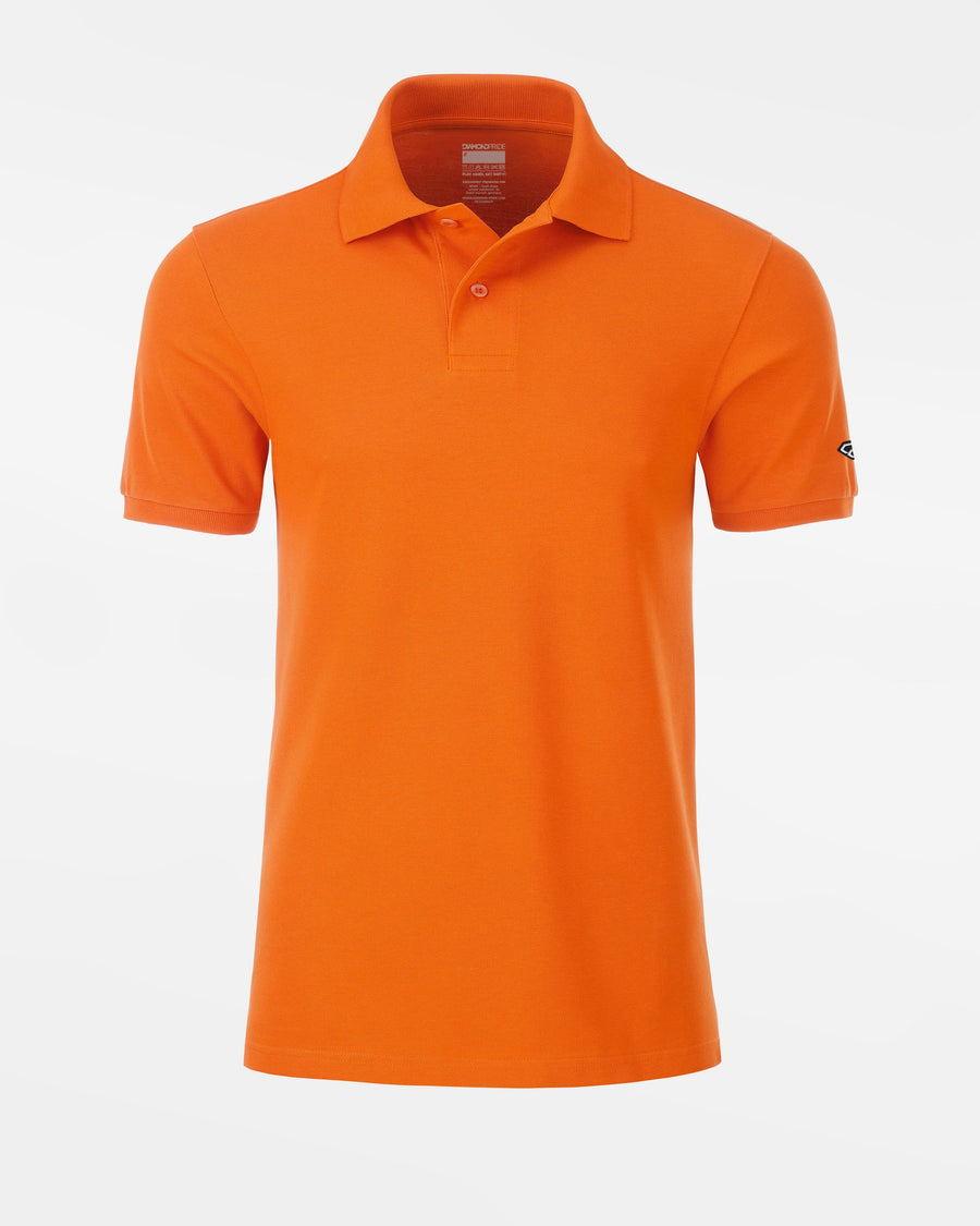 Diamond Pride Premium Polo-Shirt "Pilots Rhein Main", orange (Copy)-DIAMOND PRIDE