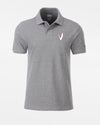 Diamond Pride Premium Polo-Shirt "Wesseling Vermins", heather grau-DIAMOND PRIDE